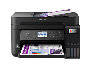 Multifuncional Epson EcoTank L6270, Color, Inyección, Tanque de Tinta, Inalámbrico, Print/Scan/Copy/Fax (C11CJ61301)