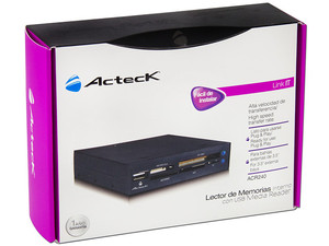 LECTOR DE MEMORIA ACTECK / 480MBITS / USB2.0 / ACR240