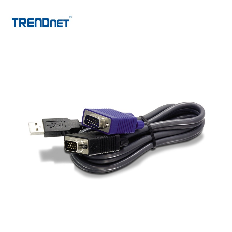 CABLE TRENDNET TK-CU06 PARA KVM USB/ VGA 6 PIES 1.83 MTS. /// TK-CU06
