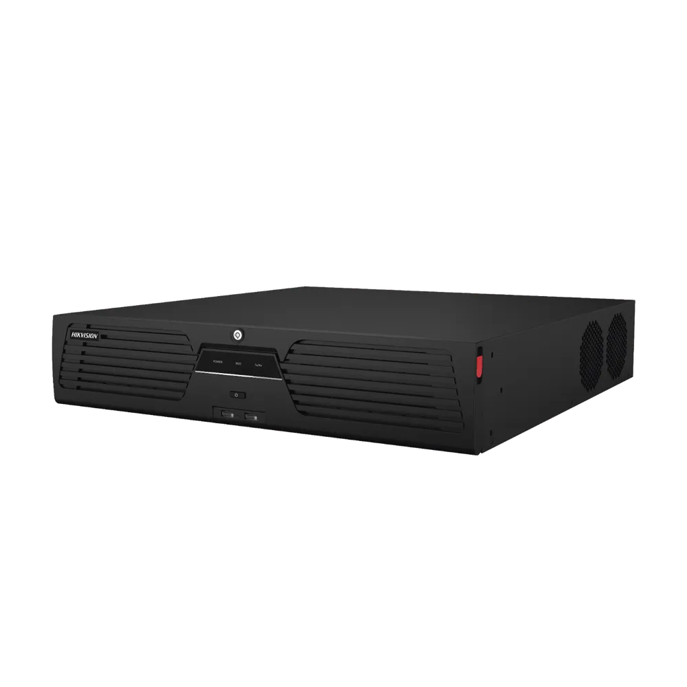 [Doble Poder de Decodificación] NVR 32 Megapixel (8K) / 64 canales IP / Soporta Cámaras con AcuSense / 8 Bahías de Disco Duro / 2 Puertos de Red / Soporta RAID con Hot Swap / HDMI en 8K / Soporta POS