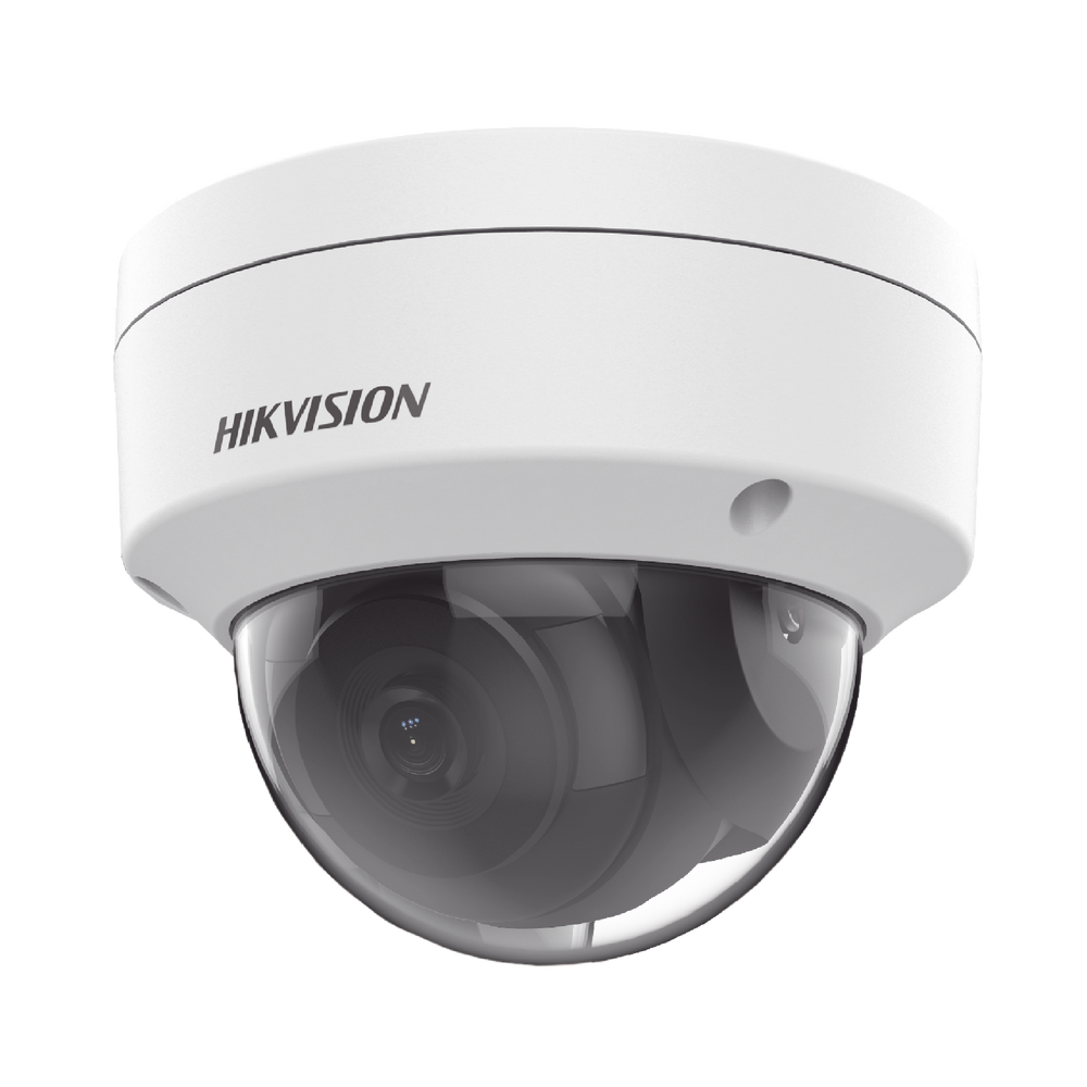 Domo IP 2 Megapixel / Lente 2.8 mm / 30 mts IR EXIR / Exterior IP67 / IK10 /  WDR 120 dB / PoE / ACUSENSE (Evita Falsas Alarmas) / ONVIF / MicroSD