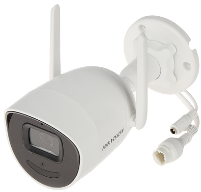 Bala IP 4 Megapixel / Lente 2.8 mm / 30 mts IR / Exterior IP66 / Wi-Fi / WDR 120 dB / H.265 / Micrófono y Bocina Interconstruido / MicroSD