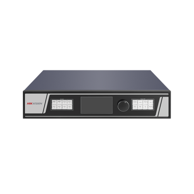 Controlador para Videowall / Resolución Máxima 13.27 Megapixel / 24 Salidas de Video / Compatible con Pantallas LED para Interior / Compatible con DS-D4418FI-CAF(B) y DS-D4425FI-CAF(B)