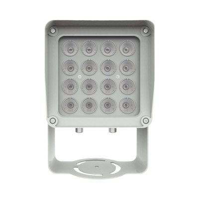 Lampara IR de Luz Continua / 16 Lámparas LED / Distancia Efectiva 16 a 25 metros / Cobertura 40° / Exterior IP66