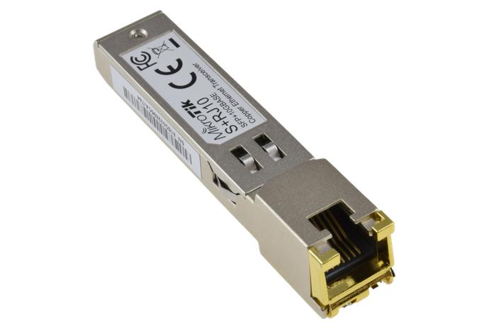 S+RJ10 - 10M, 100M, 1G, 2.5G, 5G, 10G en RJ-45 hasta 10 Gbps