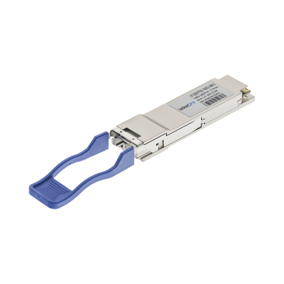 Transceptor Óptico QSFP28 (Mini-Gbic) / Monomodo 1310 nm / 100 Gbps / 100GBASE-LR4 / Conectores LC/UPC Dúplex / DDM / Hasta 3 km