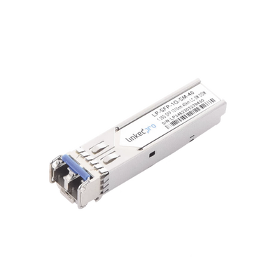 Transceptor Óptico SFP (Mini-Gbic) / Monomodo 1310 nm / 1.25 Gbps / 1000BASE-EX / Conectores LC/UPC Dúplex / DDM / Hasta 40 km 