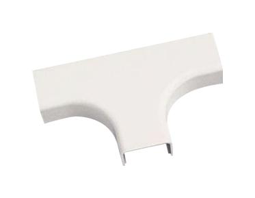 Accesorio en "T", para uso con canaleta LDPH10, material ABS, Color Blanco