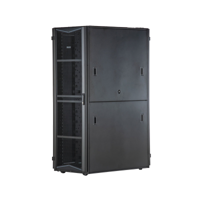Gabinete FlexFusion para Centros de Datos, 45 UR, 800 mm de Ancho, 1200 mm de Profundidad, Fabricado en Acero, Color Negro