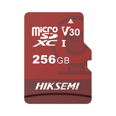 Memoria microSD / Clase 10 de 256 GB / Especializada Para Videovigilancia (Uso 24/7) / Compatibles con cámaras HIKVISION y Otras Marcas / 95 MB/s Lectura / 55 MB/s Escritura