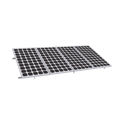 Montaje para Panel Solar, Riel "8" de 5400mm para Módulos con Espesor de 35mm, Velocidad de Viento Máx. 136km/h (20° a 45°)
