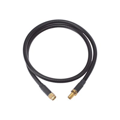 Cable LMR-240 de 60 cm con Conectores SMA Macho Inverso y SMA Hembra Inverso.
