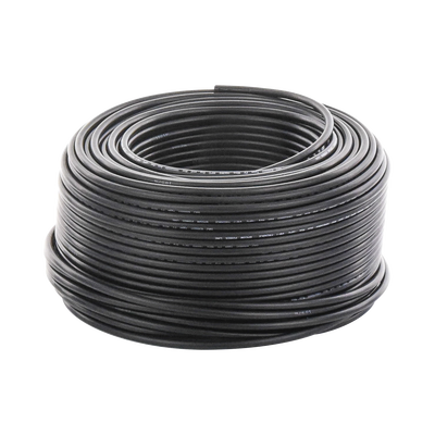 Cable Fotovoltaico Negro / 6mm² (10AWG) / Material COBRE /  2000V / Rollo de 100m