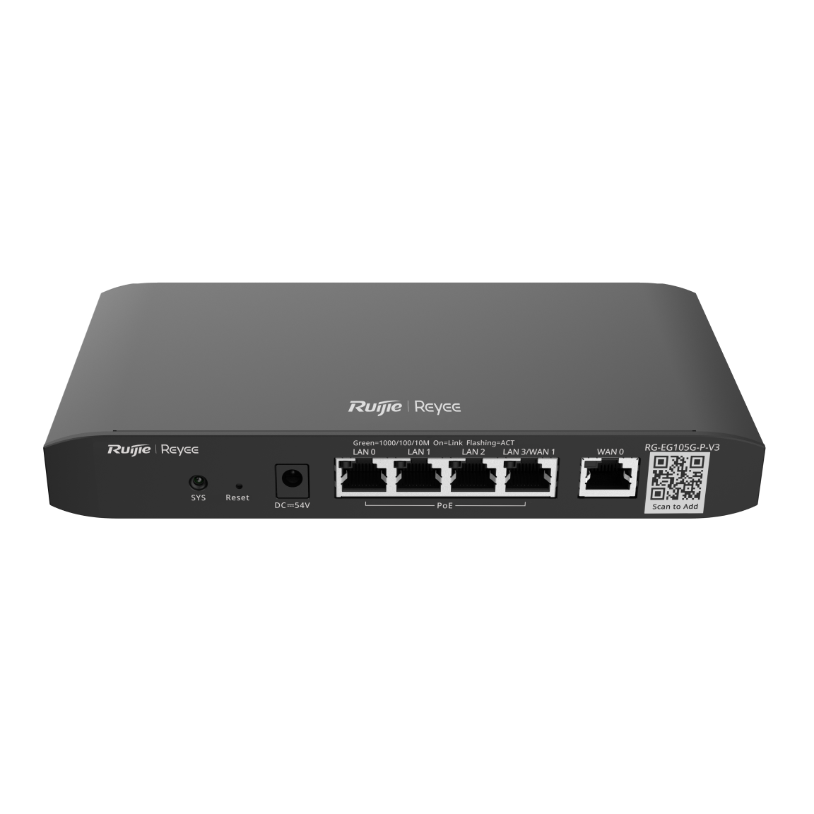 Router Balanceador Administrable Cloud con 3 puertos LAN gigabit, 1 Puerto WAN gigabit y 1 puerto LAN/WAN gigabit configurable, hasta 100 clientes con desempeño de 600 Mbps asimétricos