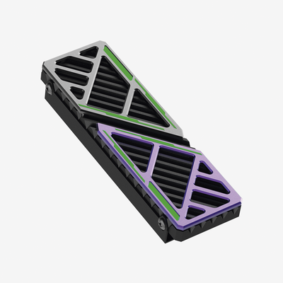 Disipador de Calor para SSD M.2 / Aleación de Aluminio / Fácil de Instalar / Compatible con Computadoras de Escritorio y PS5