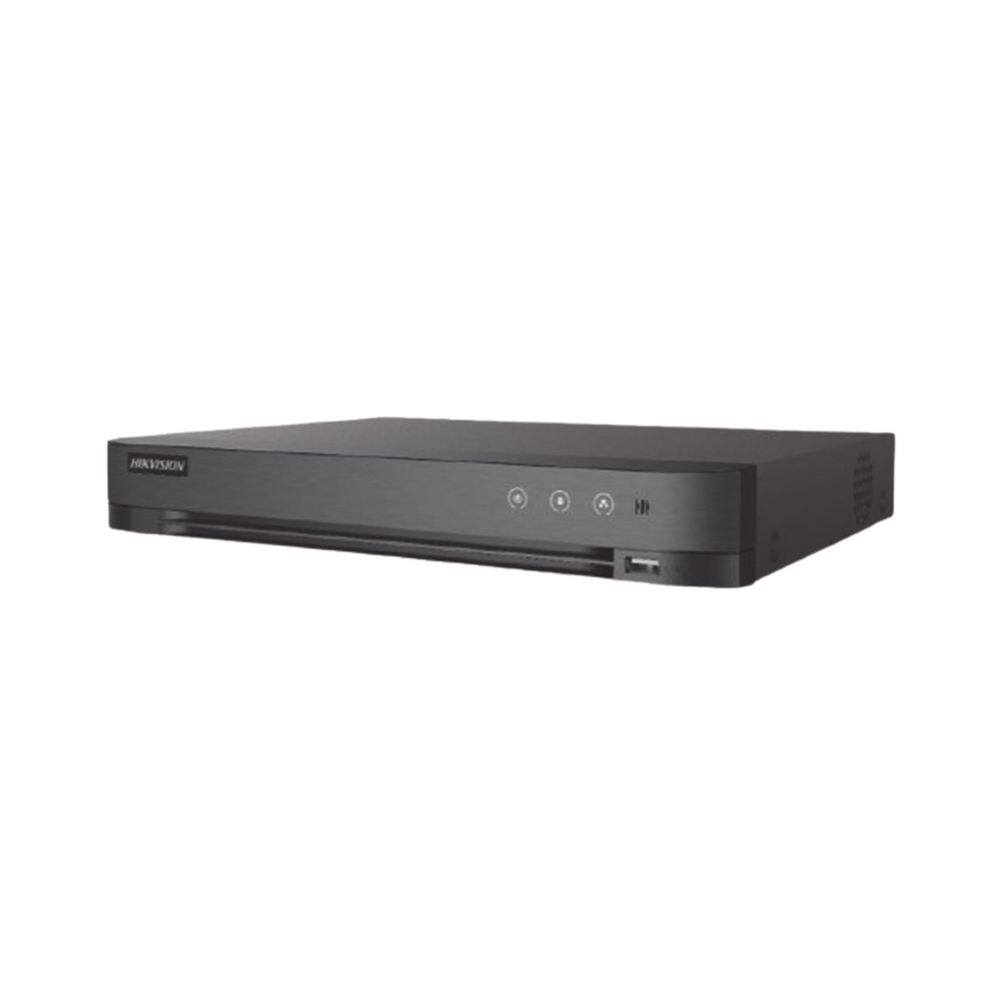 DVR 8 Canales TURBOHD + 4 Canales IP / 5 Megapixel Lite - 3K Lite / Audio de Dos Vías por Coaxitron / Reconocimiento Facial / ACUSENSE (Evista falsas alarmas) / 1 Bahía de Disco Duro / Salida de Video en Full HD