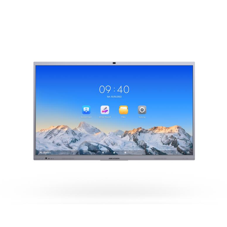 Pantalla Interactiva Touch de 65" Android 13 (Actualizable a Android 14) / Certificado EDLA / Cámara Web 8 MP / Resolución 4K / Bocinas Integradas / Entradas HDMI y VGA / Incluye 2 Lápices para Escribir