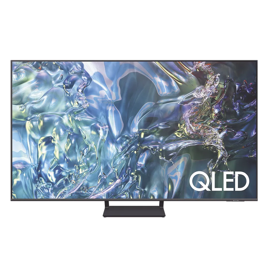 Smart TV 55" QLED UHD 4K (3840x2160p) / 3 Entradas de Video HDMI / 2 Bocinas de 20 W / Compatible VESA (200 X 200) / Compatible con Alexa / WiFi (5 GHz) / eARC /  Ideal para uso residencial