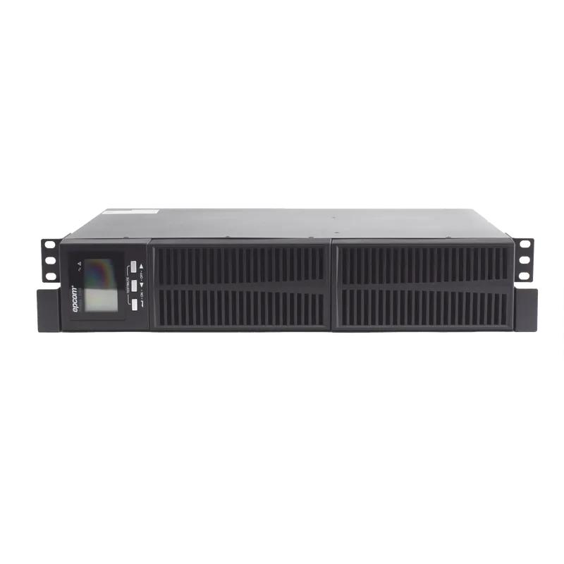 UPS de 1000VA/900W / Topología On-Line Doble Conversión / Entrada y Salida de 120 Vca / Clavija de Entrada NEMA 5-15P / Pantalla LCD Configurable /Formato Rack/Torre