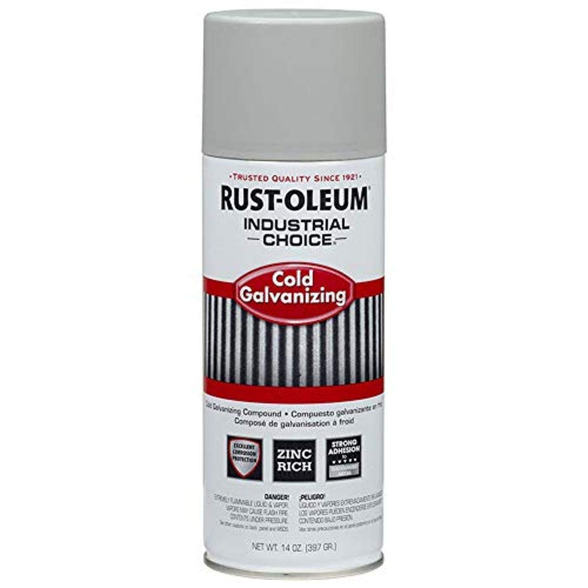 Spray de Protección Anticorrosiva y Galvanizado en Frío, Rico en Zinc  14oz (397GR)