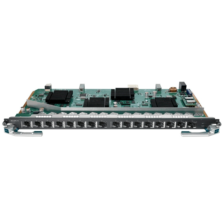 Tarjeta de Servicio 16 Puertos GPON para OLT DSP8000X2 / Spliteo de 1:128 / Conexión de Hasta 2048 Clientes / Distancias de Hasta 20 Km / Intercambio en caliente