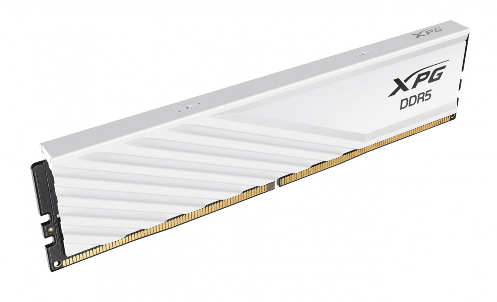 MEMORIA XPG LANCER BLADE UDIMM DDR5 8GB PC-44800 5600MHZ CL46 1.1V CON DISIPADOR BLANCO PC GAMMER/ALTO RENDIMIENTO (AX5U5600C468G-SLABWH)