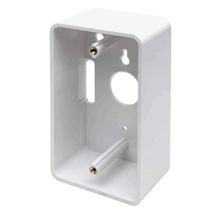 Caja para pared Conexión sencilla, 4.8 cm de profundidad