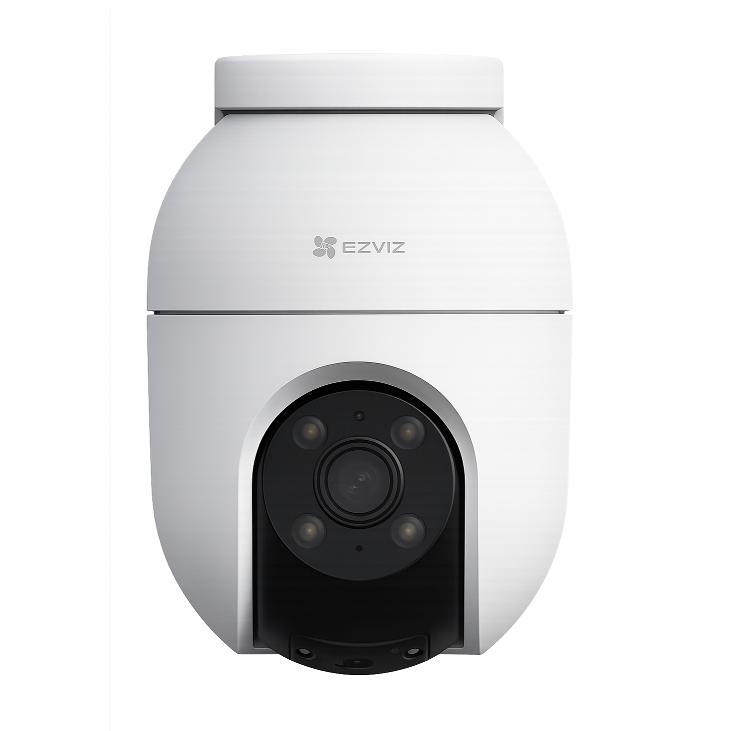 Cámara WiFi Exterior 360° 2MP Visión Nocturna a Color, Detección IA de Persona/Vehículo, Seguimiento Zoom Auto, Audio Bidireccional, Sirena, Alexa/Google, CS-C8C (1080P,4MM)