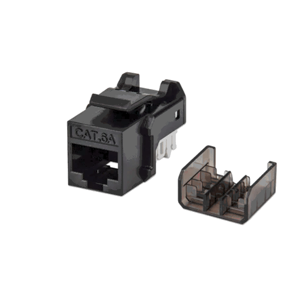 Jack Keystone / Cat 6A / FastPunch / UTP / Color negro
