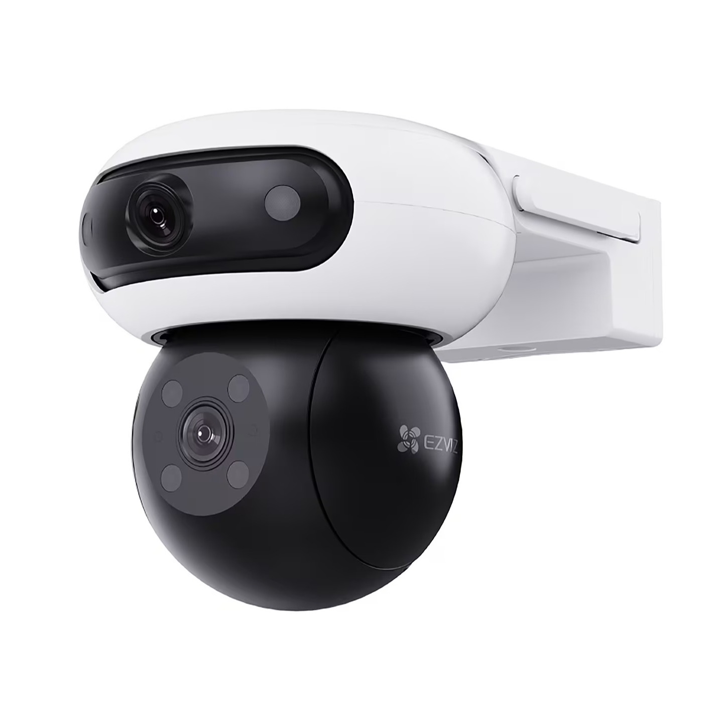 Cámara Domo WiFi Exterior 8MP con Doble Lente, IA y Visión Panorámica 360°