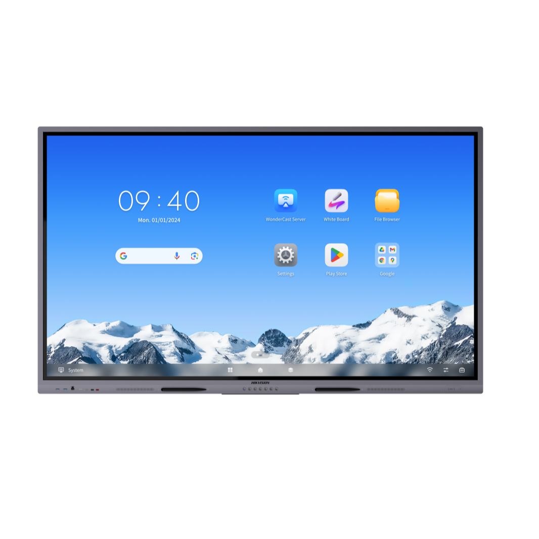 Pantalla Interactiva Touch de 86" Android 14 / Asistentes IA / Google Suite Preinstalado con Certificación EDLA / Cámara Web 8 MP / Resolución 4K / Bocinas Integradas / Entradas HDMI y VGA / Incluye 2 Lápices para Escribir