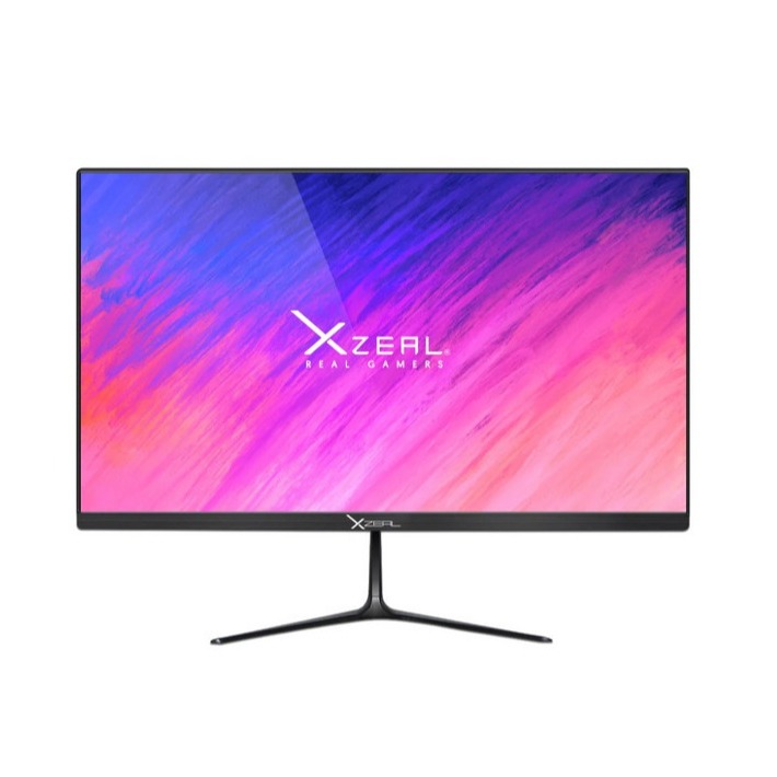 Monitor Xzeal 21.5 XST 580-1 Panel Plano VA HD 100Hz 5ms 1xVGA + 1xHDMI + 1xDC + Vesa 75x75mm Negro -